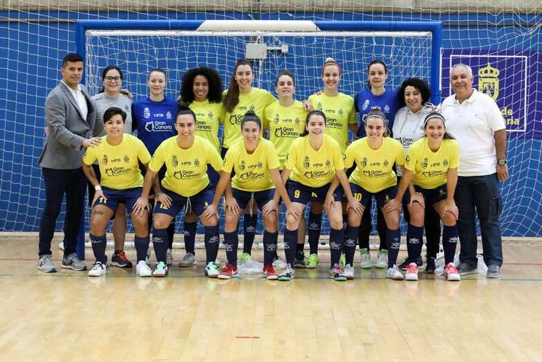 Formación habitual del Teldeportivo en esta temporada/TA.